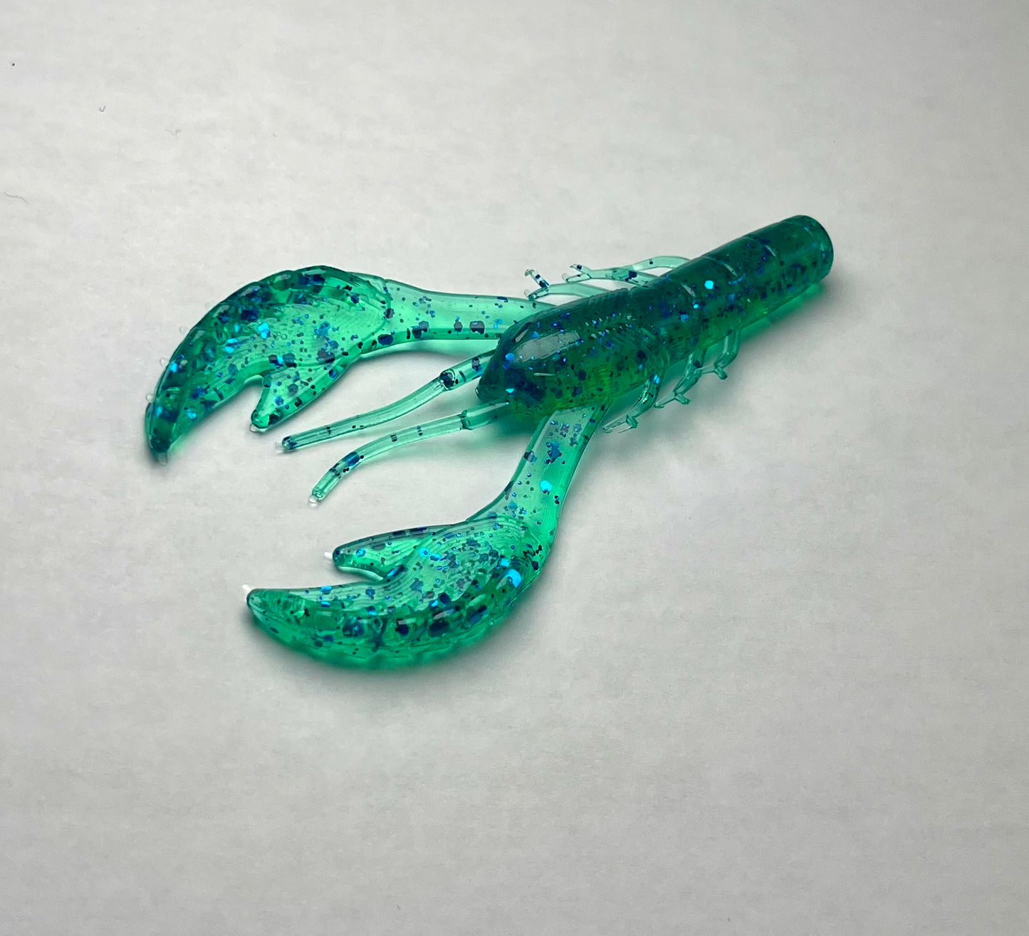 3.4 inch soft plastic craw
