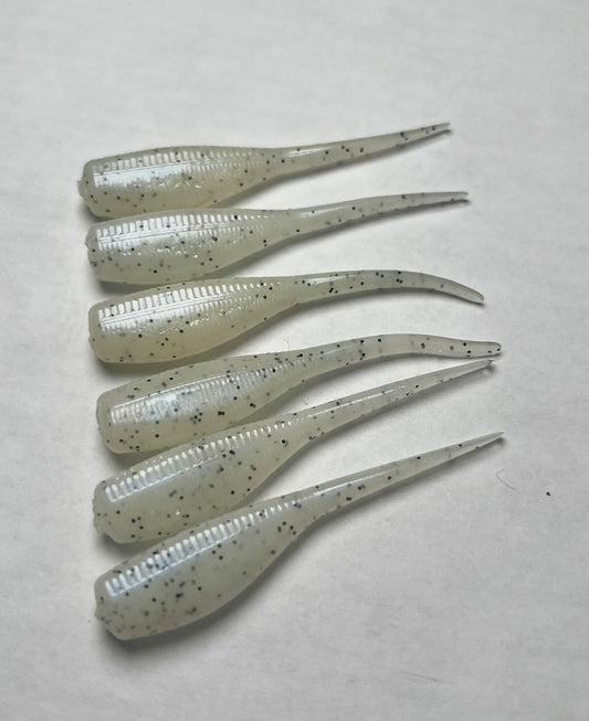 2 inch soft plastic crappy minnow